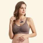 Front Opening Maternity Breastfeeding Bra – Soft Padding & Adjustable Strap (Imported)