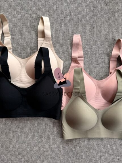 Seamless T-Shirt Bra – Invisible Wireless Comfort (Premium Imported) – Buy Online in Bangladesh | Sassy Secret BD