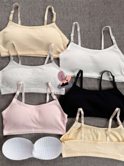 Light Padded Teen Camisole Bra – Free Size Cotton Comfort (Imported)
