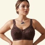 Non Padded Lace Minimizer Bra