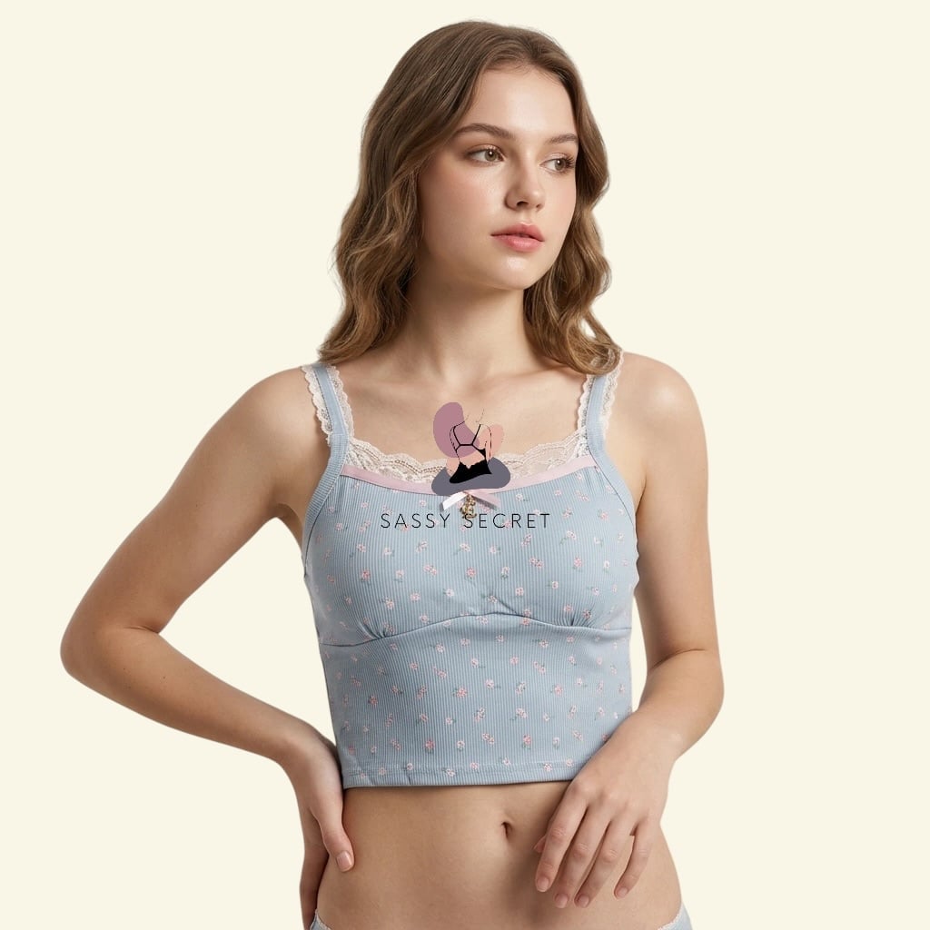 Floral Padded Teen Camisole  – Buy Online in Bangladesh | Sassy Secret BD