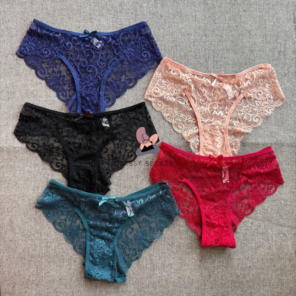 Premium French Lace Panty – Sexy & Breathable with Cotton Crotch (Imported)