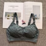 Floral Lace Minimizer Bra – Wireless Anti-Sagging Support (Imported) - Image 2