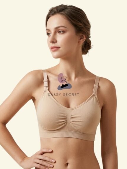 Hands-Free Pumping & Nursing Bra – 2-in-1 Maternity Support (Imported) – Buy Online in Bangladesh | Sassy Secret BD