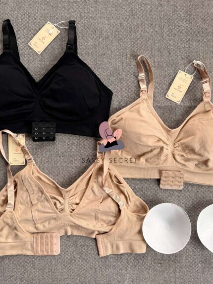 Hands-Free Pumping & Nursing Bra – 2-in-1 Maternity Support (Imported)