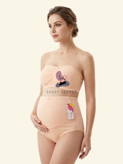 High Waist Adjustable Maternity Panty – Cotton Belly Support (Imported) – Buy Online in Bangladesh | Sassy Secret BD