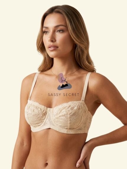 Lace Strapless Bra – Wired Push-Up with Nipple Covers (Imported) – Buy Online in Bangladesh | Sassy Secret BD