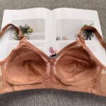Non Padded Wireless Minimizer Bra – Full Coverage & Lace Elegance (Imported) - Image 9