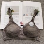 Non Padded Wireless Minimizer Bra – Full Coverage & Lace Elegance (Imported) - Image 10