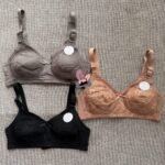 Non Padded Wireless Minimizer Bra – Full Coverage & Lace Elegance (Imported) - Image 2