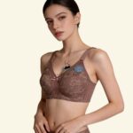 Non Padded Wireless Minimizer Bra – Full Coverage & Lace Elegance (Imported)