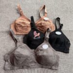 Non Padded Wireless Minimizer Bra – Full Coverage & Lace Elegance (Imported) - Image 3