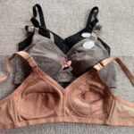 Non Padded Wireless Minimizer Bra – Full Coverage & Lace Elegance (Imported) - Image 5