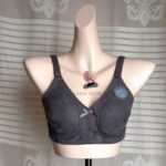 Non Padded Wireless Minimizer Bra – Full Coverage & Lace Elegance (Imported) - Image 15
