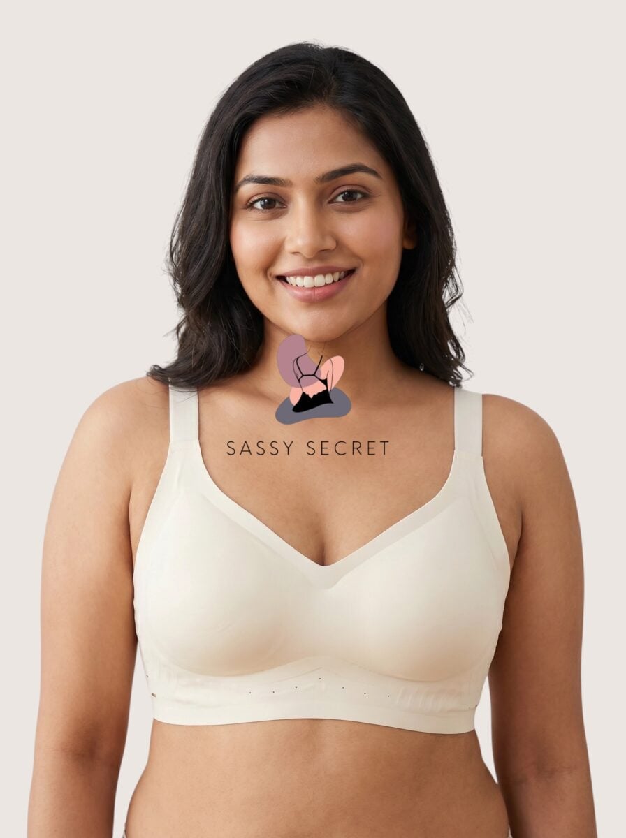 Seamless Latex Shaper Bra – Push-Up & Anti-Bacterial (Premium Lift) – model image 3