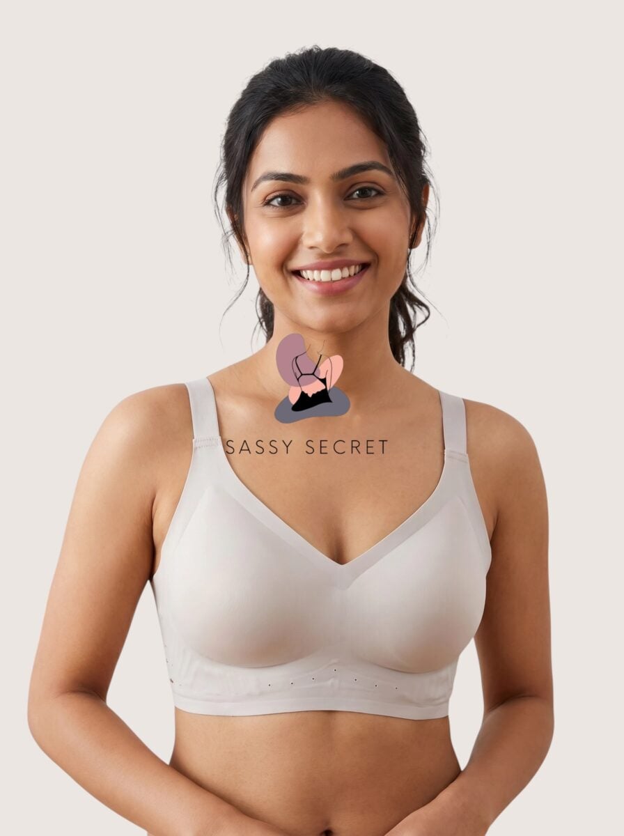Seamless Latex Shaper Bra – Push-Up & Anti-Bacterial (Premium Lift) – model image 1