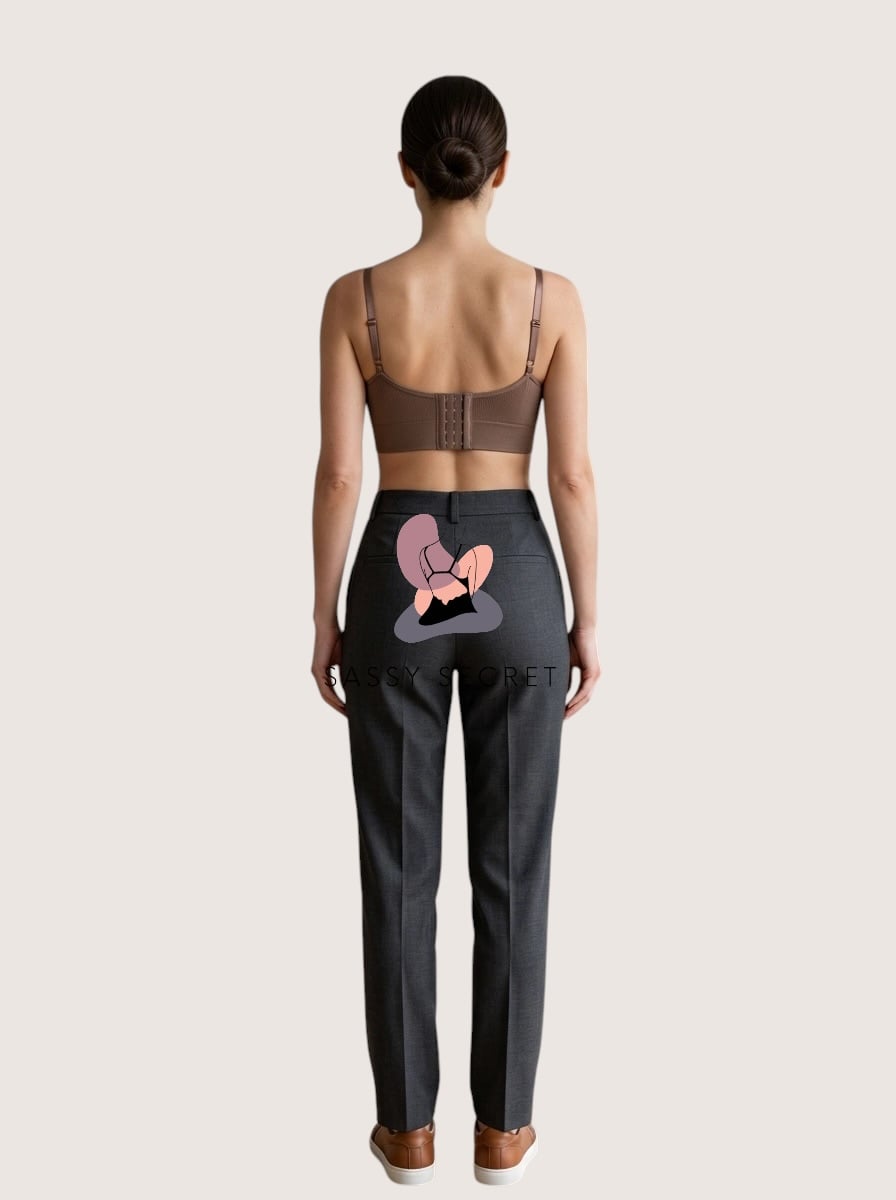 Regular Wear Wireless Push Up Bra – Anti-Sagging Lift (Imported) – model image 2