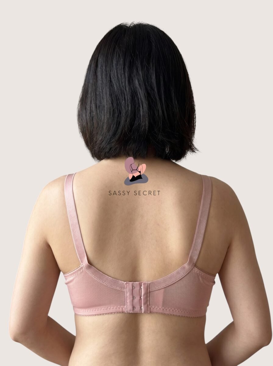 Non Padded Wireless Cotton Bra – Full Coverage Summer Comfort (Imported) – model image 2