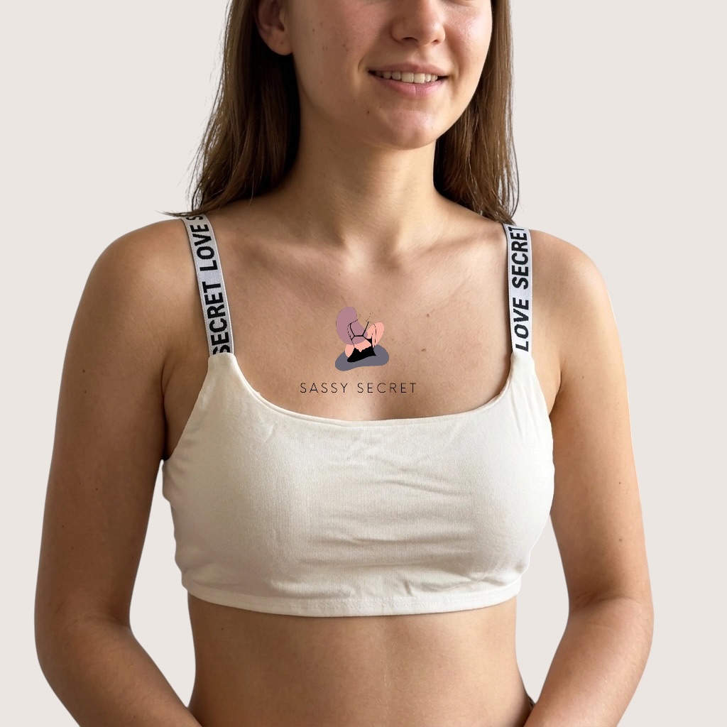 Teen Cotton Bra – model image 7