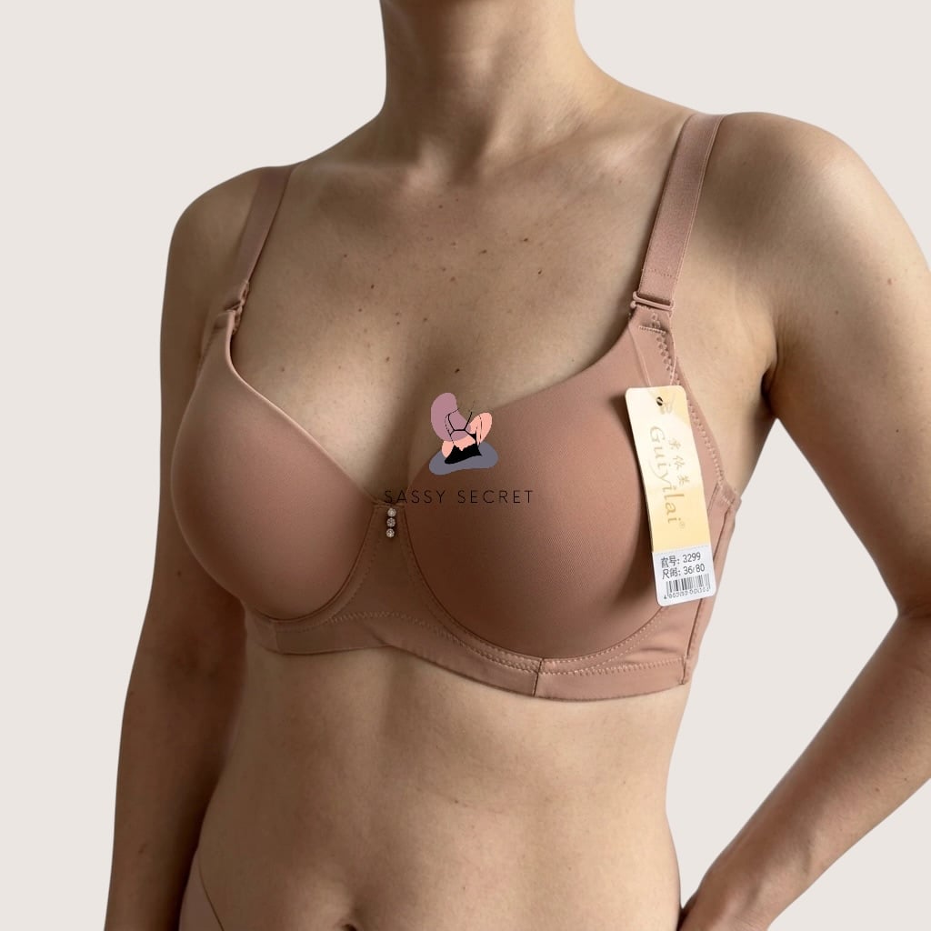 Heavy Bust Support Wired Bra – Ultimate Lift for D/DD Cups (Imported) – model image 3