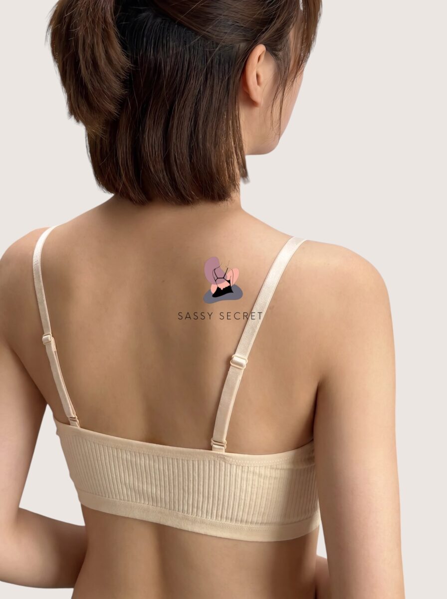 Light Padded Teen Camisole Bra – Free Size Cotton Comfort (Imported) – model image 2