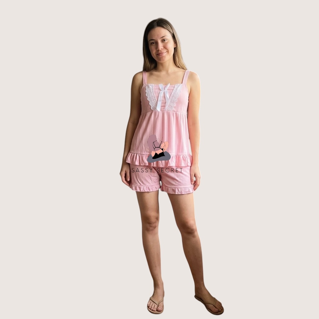 PJ Sets Sleeveless Design – model image 1