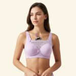 Front Button Maternity & Nursing Bra – Breathable Lace Comfort (Imported)