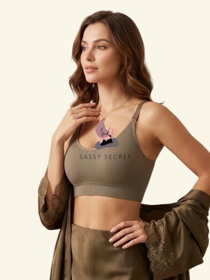 Light Padded Plain Back Bra – Seamless Everyday Comfort (Imported) – Buy Online in Bangladesh | Sassy Secret BD