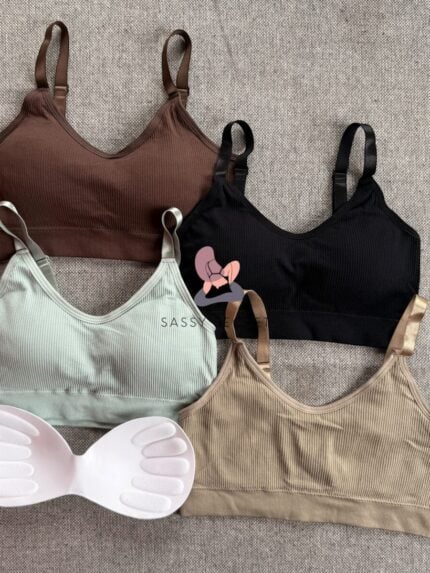 Light Padded Plain Back Bra – Seamless Everyday Comfort (Imported) – Buy Online in Bangladesh | Sassy Secret BD