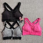 Adjustable Heavy Support Sports Bra – Front Zip & Velcro Fit (Imported)