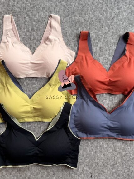 Fixed Shoulder Seamless Bra – Ice Silk Anti-Sagging Lift (Imported) – Buy Online in Bangladesh | Sassy Secret BD