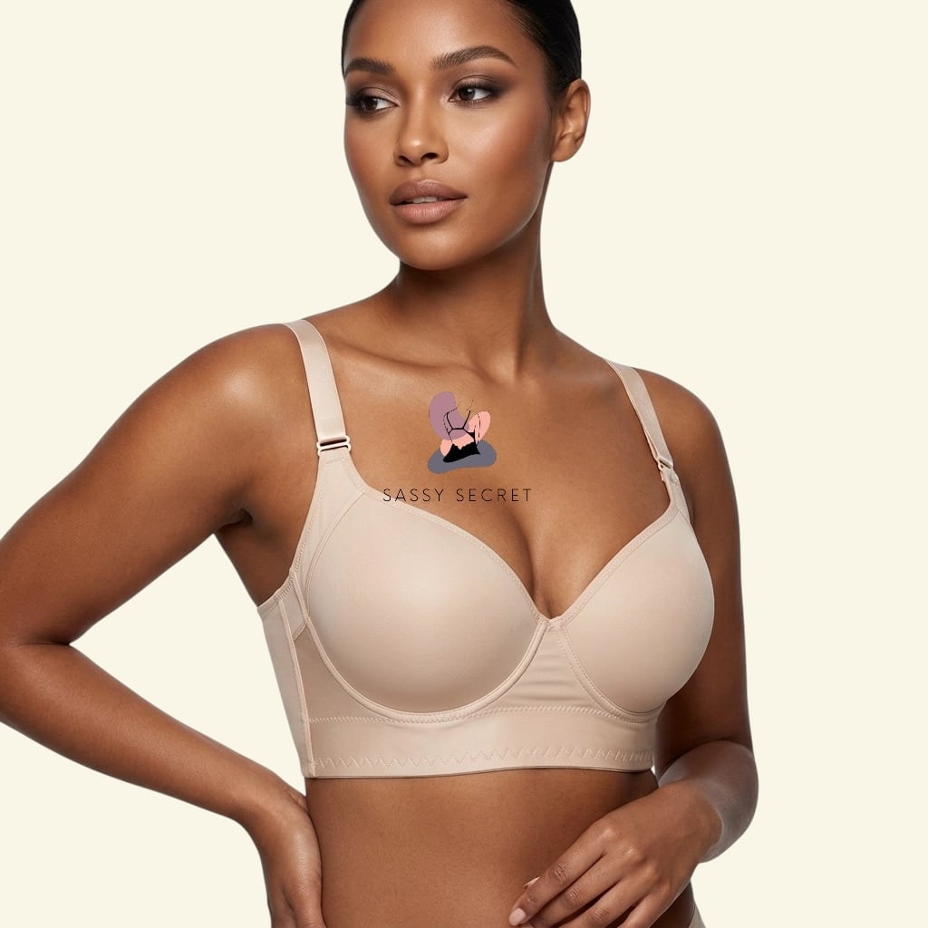 Hide Back Fat Shaper Bra – Ultimate Support & Deep Neck Lift (Imported) – Buy Online in Bangladesh | Sassy Secret BD