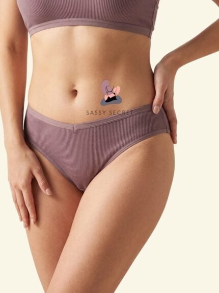 V-Shaped Low Waist Cotton Panty – Breathable Everyday Comfort (Imported)