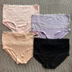 High Waist Lace Design Panty – Tummy Coverage & Elegant Comfort (Imported)