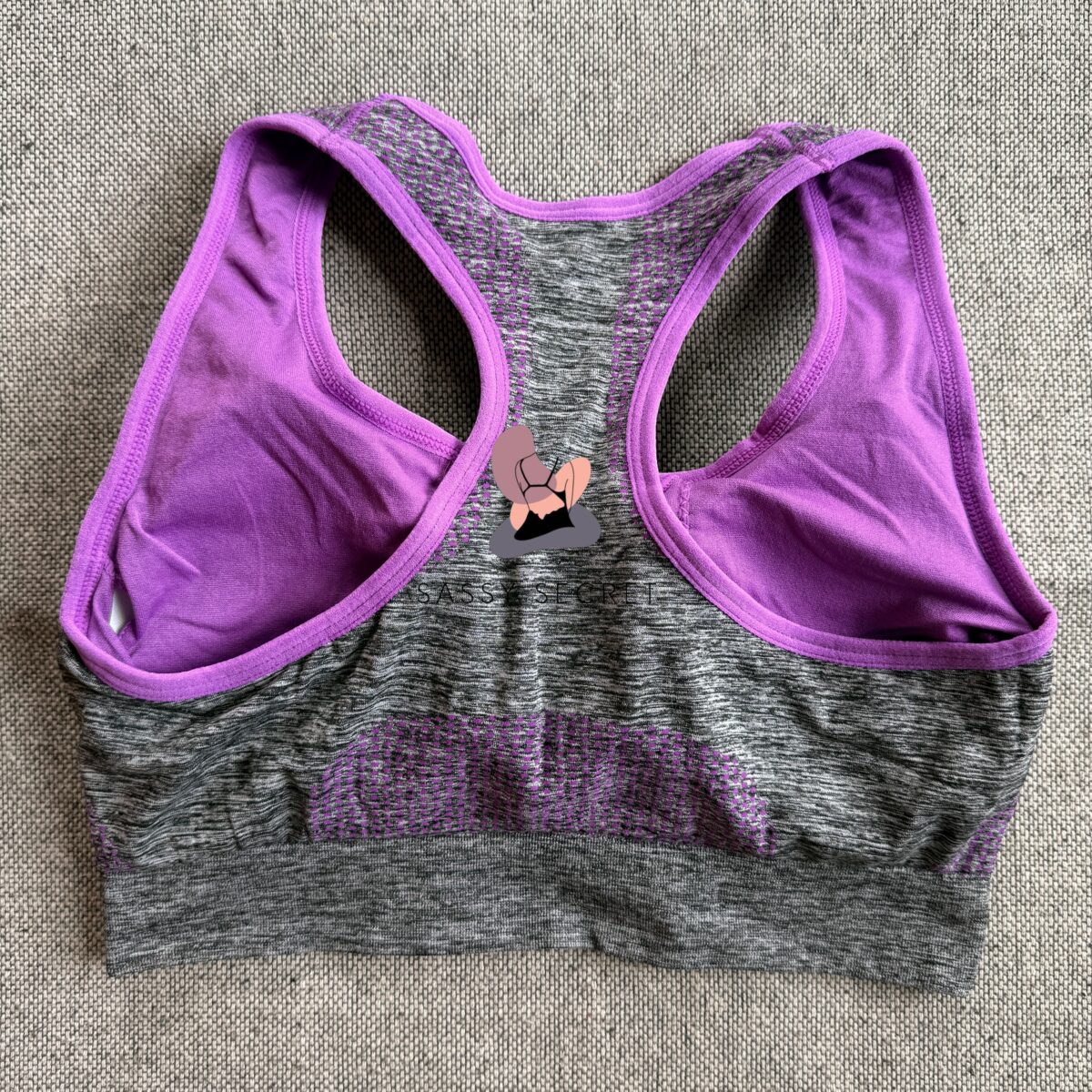 High-Impact Shockproof Sports Bra – Classic Racerback Support (Imported)