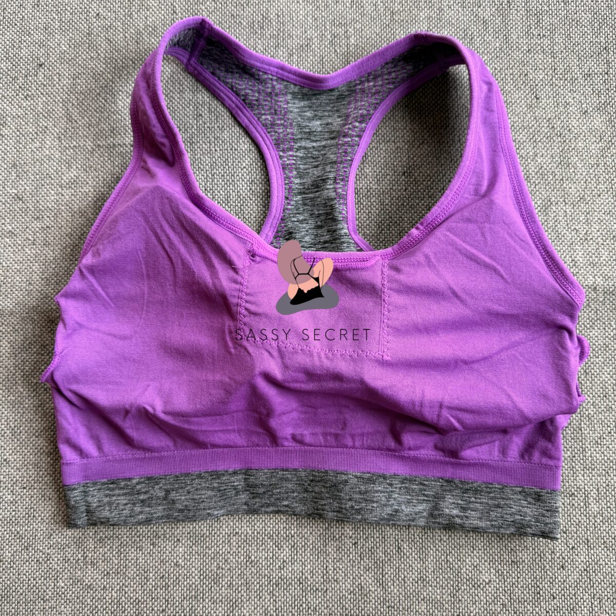 High-Impact Shockproof Sports Bra – Classic Racerback Support (Imported)