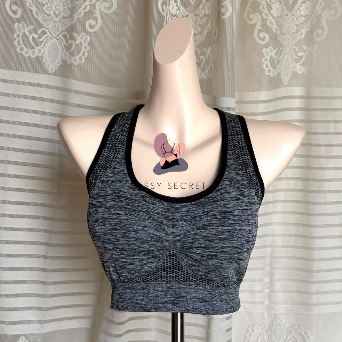 High-Impact Shockproof Sports Bra – Classic Racerback Support (Imported)