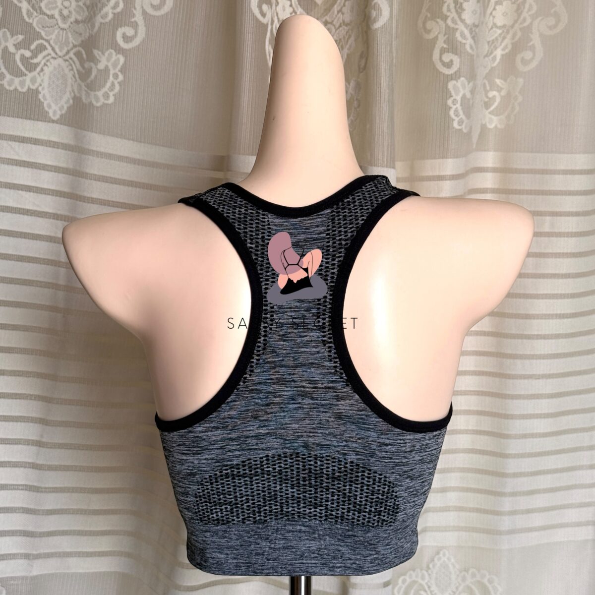 High-Impact Shockproof Sports Bra – Classic Racerback Support (Imported)