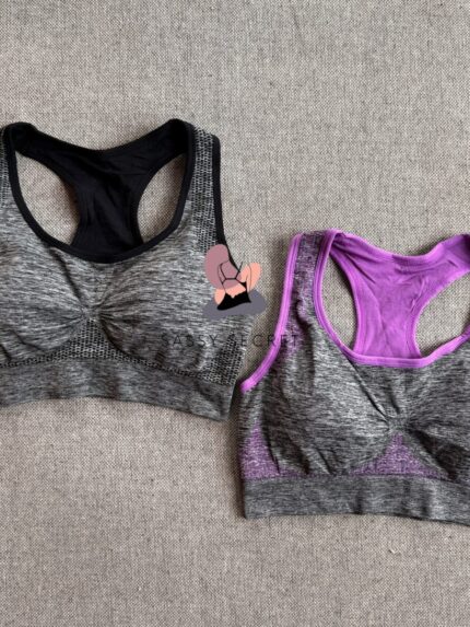 High-Impact Shockproof Sports Bra – Classic Racerback Support