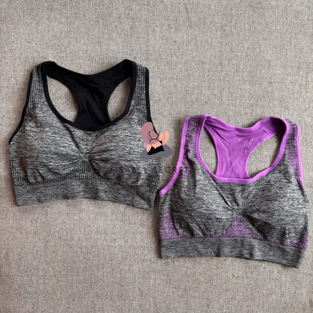 High-Impact Shockproof Sports Bra – Classic Racerback Support (Imported)