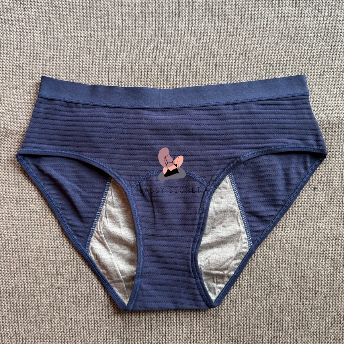 Mid Waist Leakproof Period Panty – Front & Back Stain Protection (Imported)
