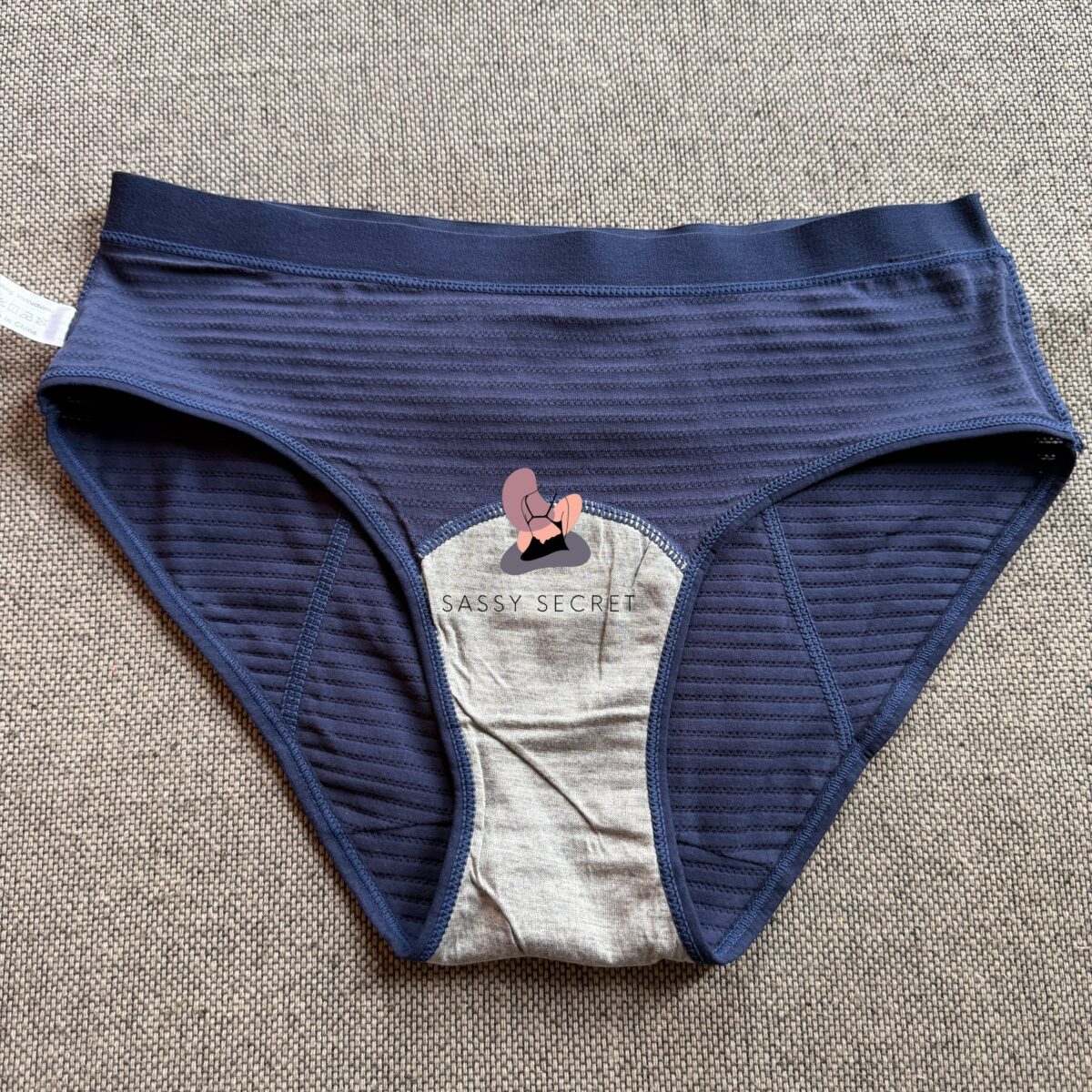 Mid Waist Leakproof Period Panty – Front & Back Stain Protection (Imported)