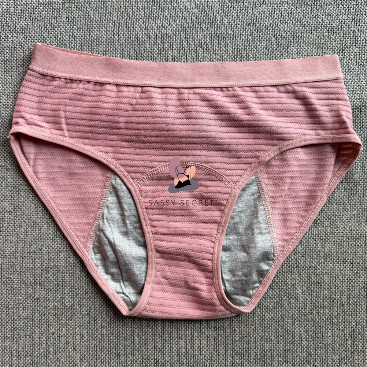 Mid Waist Leakproof Period Panty – Front & Back Stain Protection (Imported)