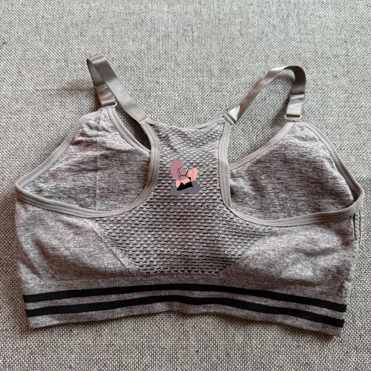 Heavy Support Racerback Sports Bra – Shockproof Gym Wear (Imported)