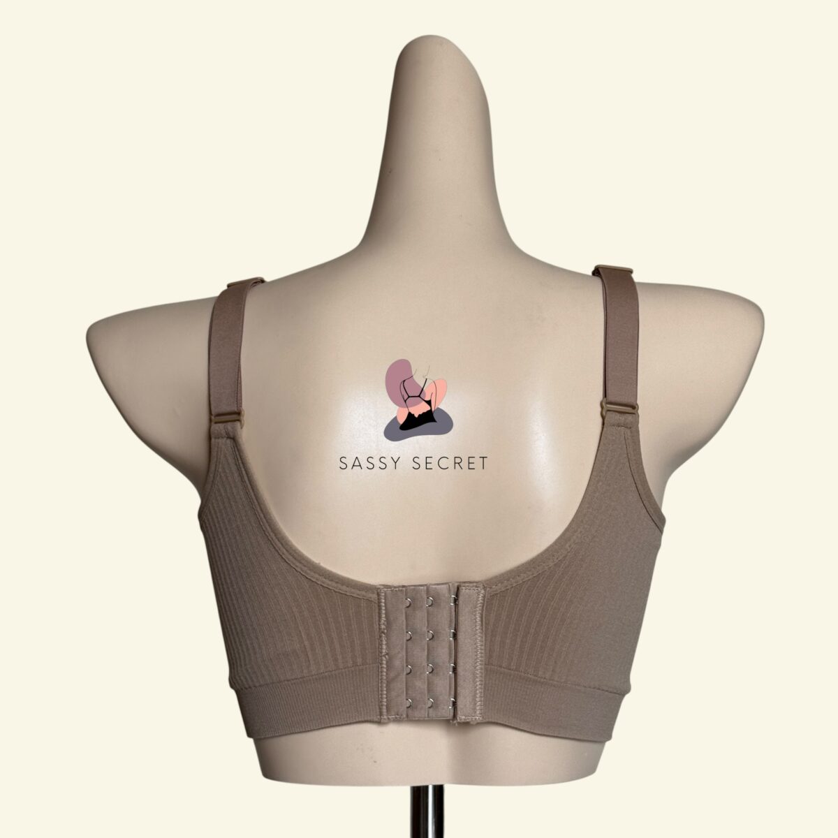 Light Padded Seamless Regular Wear Bra – Everyday V-Neck Comfort (Imported)