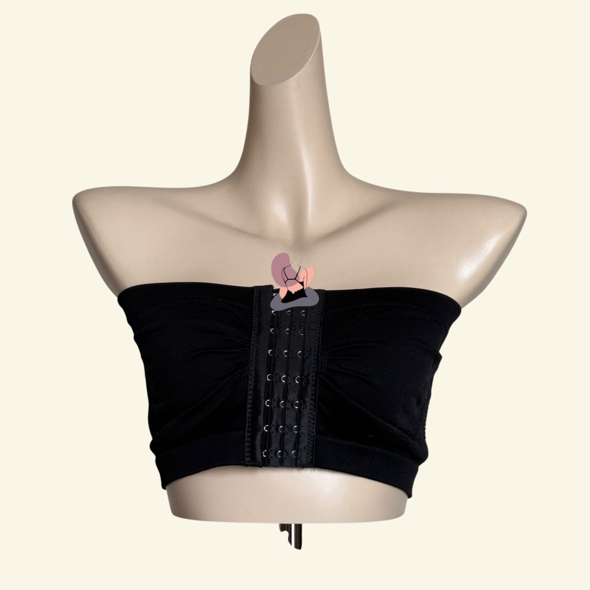 Non Padded Front Hook Strapless Bra – Secure & Breathable Lift (Imported)