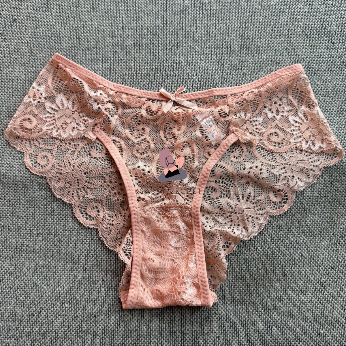 Premium French Lace Panty – Sexy & Breathable with Cotton Crotch (Imported)